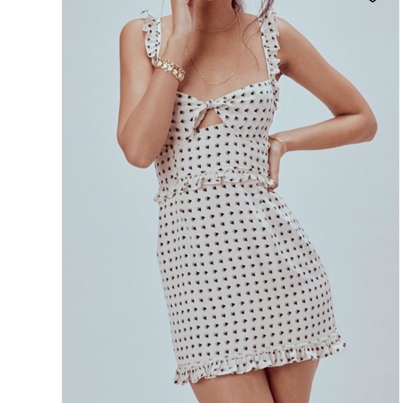 For Love And Lemons Dresses & Skirts - For love and lemons sweetheart dress black white